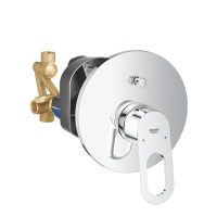 Escudo Grohe Bauloop Con Valvula Para Monocontrol De Ducha Con Desviador