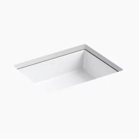 Lavamanos Kohler Verticyl Rectangular De Incrustar Blanco