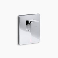 Monocontrol Kohler Strayt  Ducha Cromado (Requiere Válvula K-880M-CP)