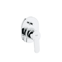 Escudo Grohe Bauloop Para Monocontrol De Ducha Con Desviador Requiere Válvula 33961000