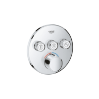 Escudo Grohe Smartcontrol Para Monocontrol De Ducha De 3 Funciones